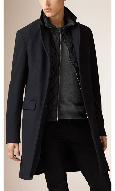 burberry men's winter coats|Burberry wool coat men's.